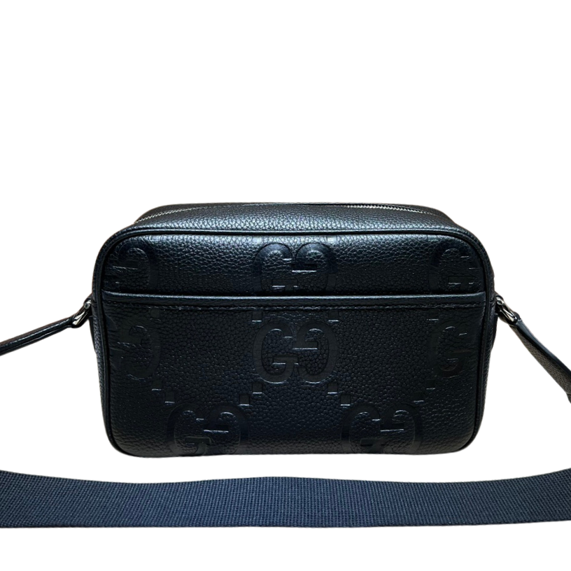 ＧＣＣＩMEN INTERLOCKING G CROSSBODY BAG BLACK
