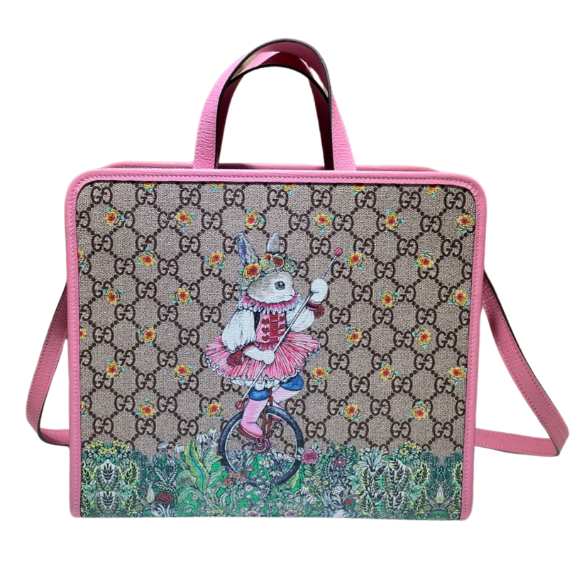 ＧＣＣＩKIDS TOTE BAG GG SUPREME CANVAS