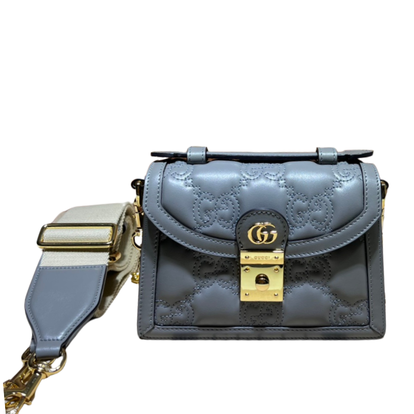 ＧＣＣＩGG MARMONT TOP HANDLE BAG GREY
