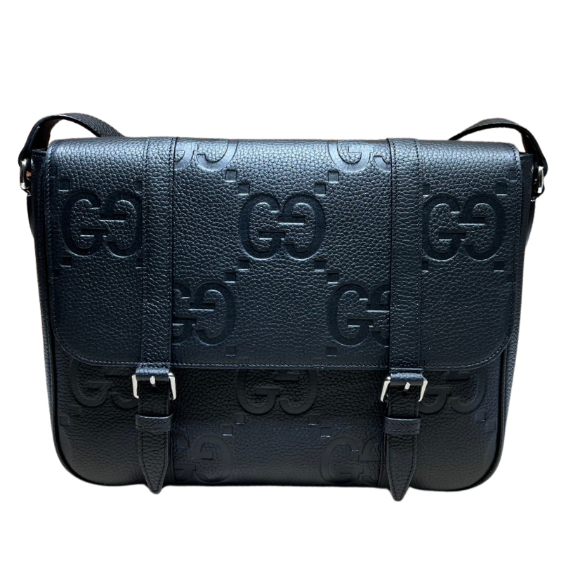 ＧＣＣＩGG JUMBO MEDIUM MESSEGER BAG BLACK