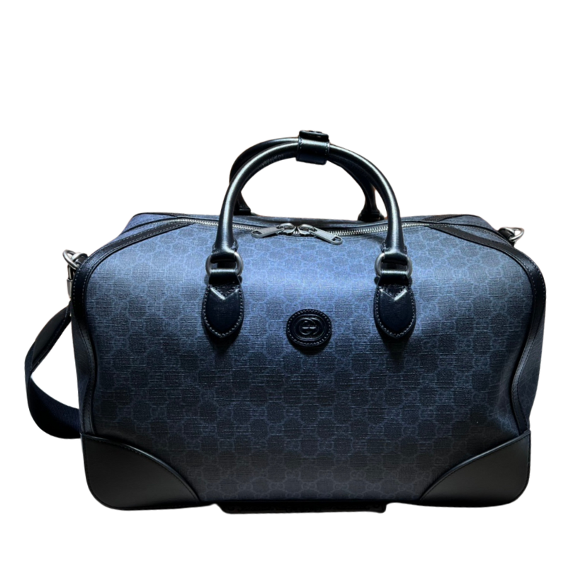 ＧＣＣＩGG CANVAS DUFFLE BAG BLACK