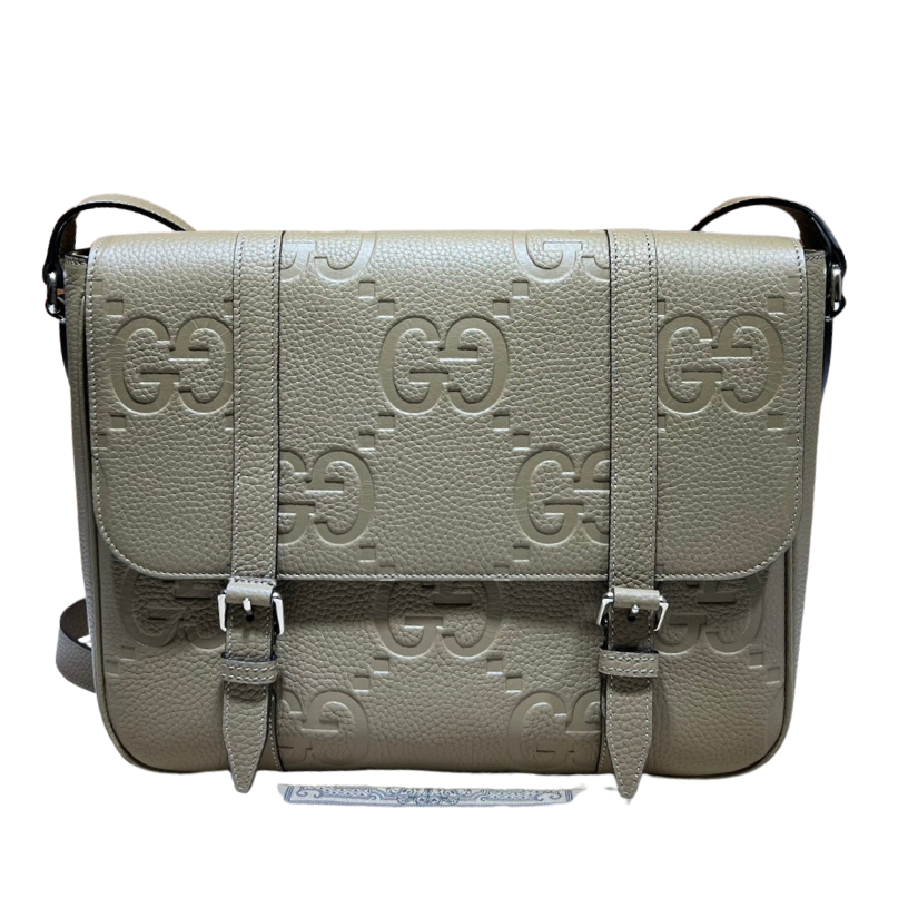 ＧＣＣＩGG JUMBO MEDIUM MESSEGER BAG BEGIE