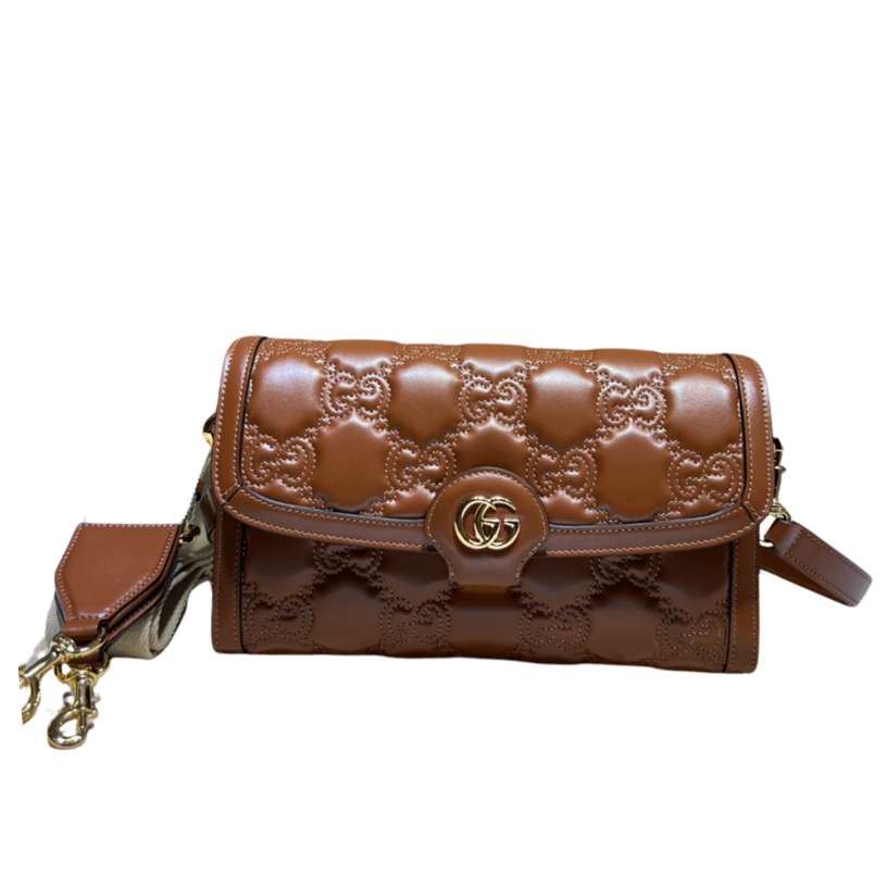 ＧＣＣＩGG MATELASSE BAG BROWN