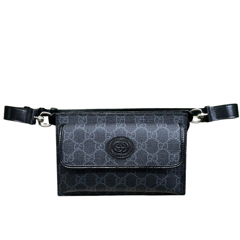 ＧＣＣＩGG BELT BAG BLACK