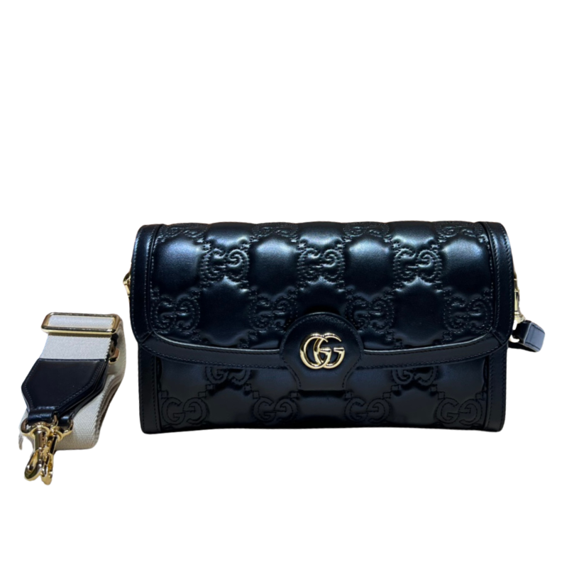 ＧＣＣＩGG MATELASSE BAG BLACK