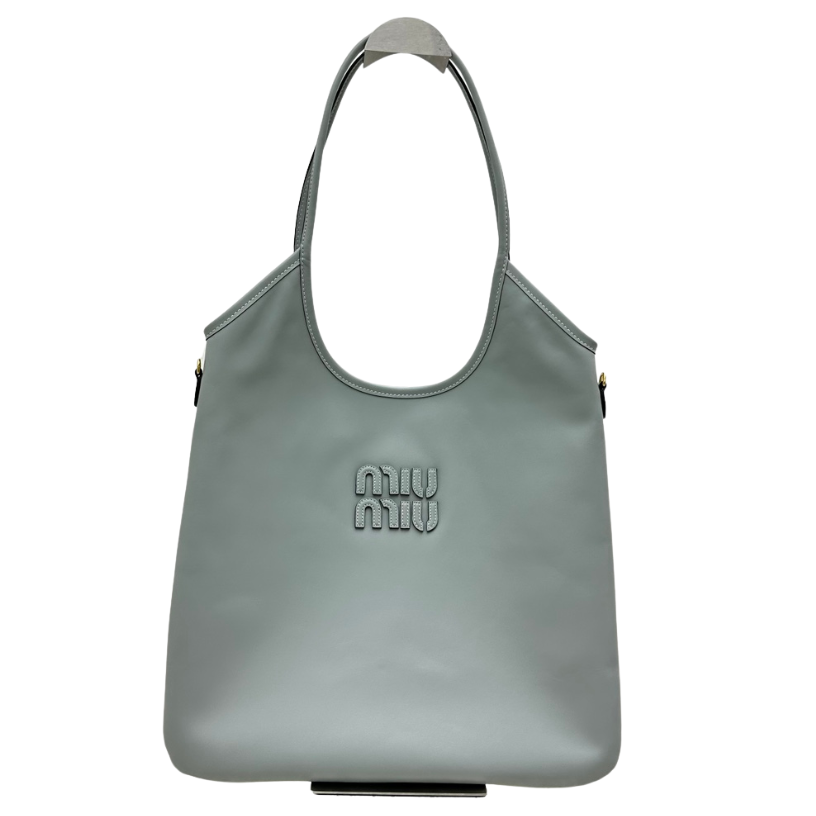 ＭＩ ＭＵ IVY LEATHER BAG CORNFLOWER