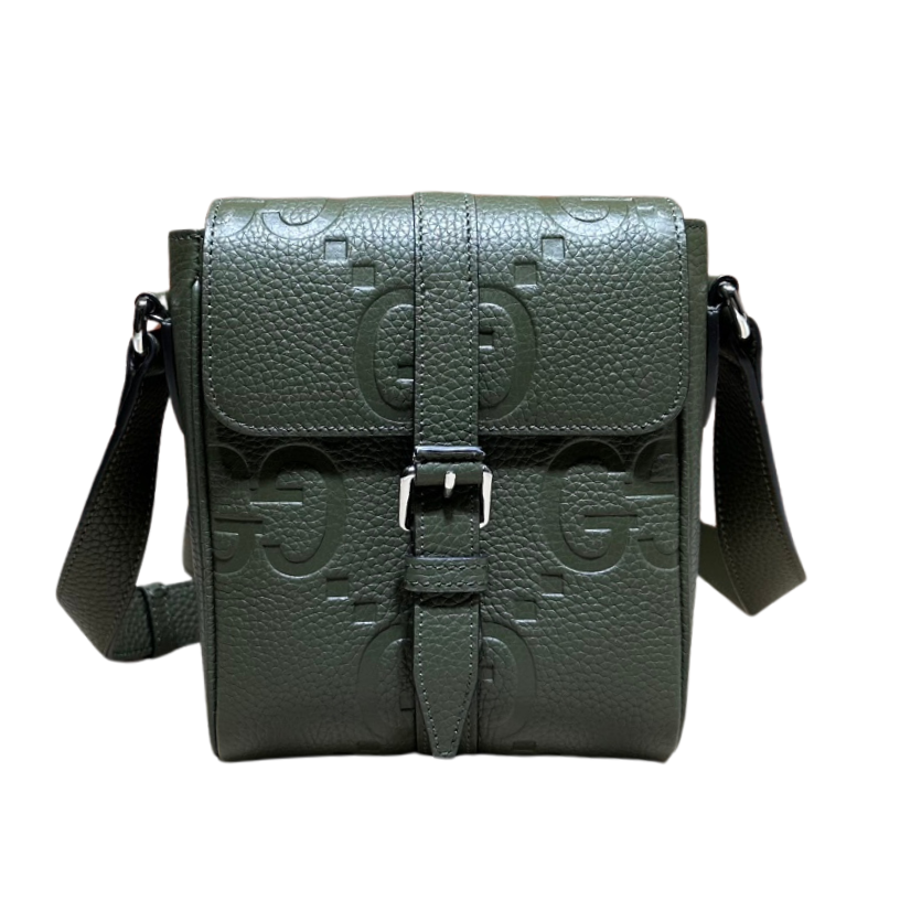 ＧＣＣＩJUMBO GG SMALL MESSENGER BAG GREEN