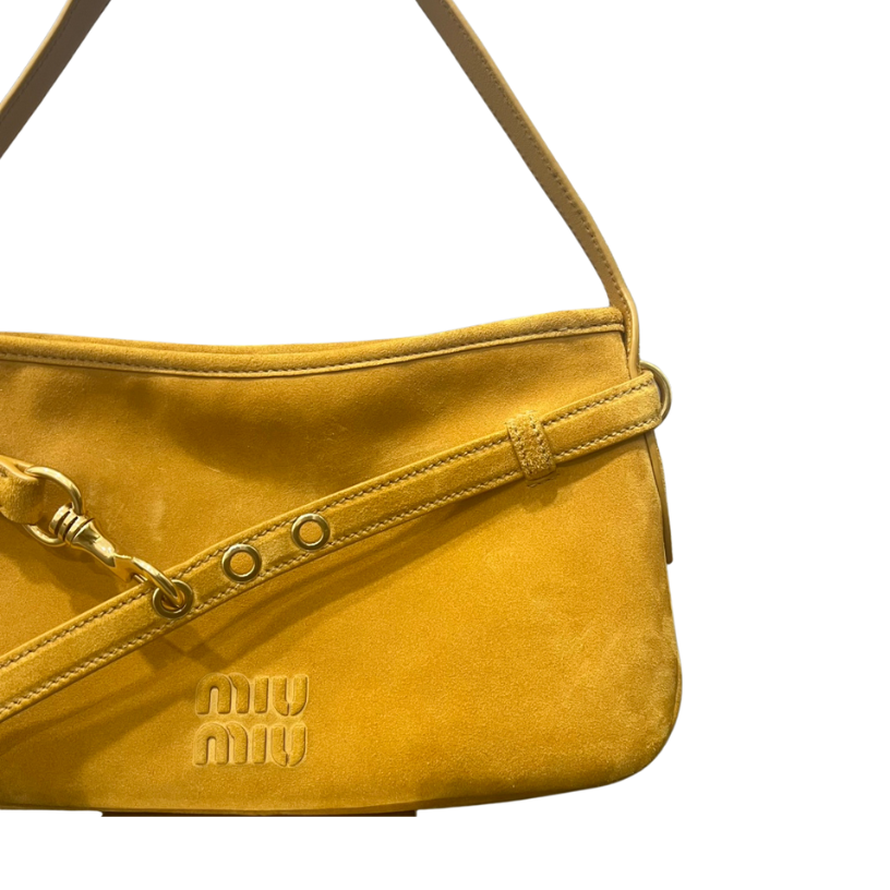 ＭＩ ＭＵ AVENTURE SUEDE BAG WHISKEY