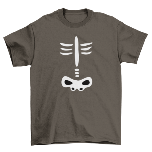 Halloween children skeleton t-shirt
