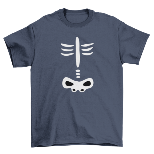 Halloween children skeleton t-shirt