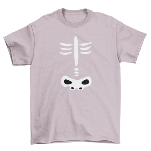 Halloween children skeleton t-shirt