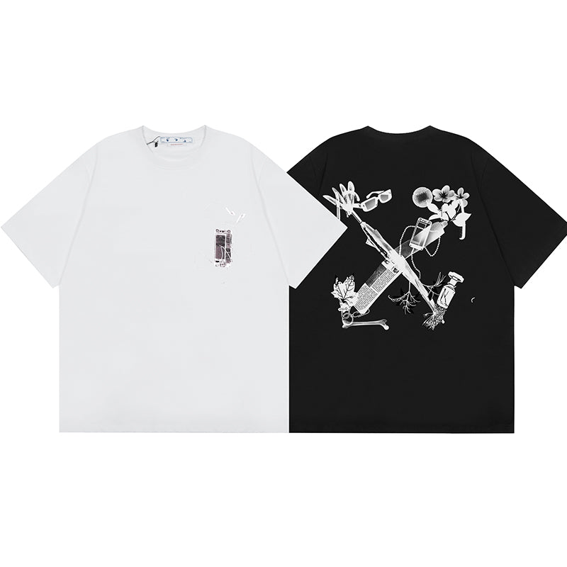 Off White T Shirts Direct Printing Pattern