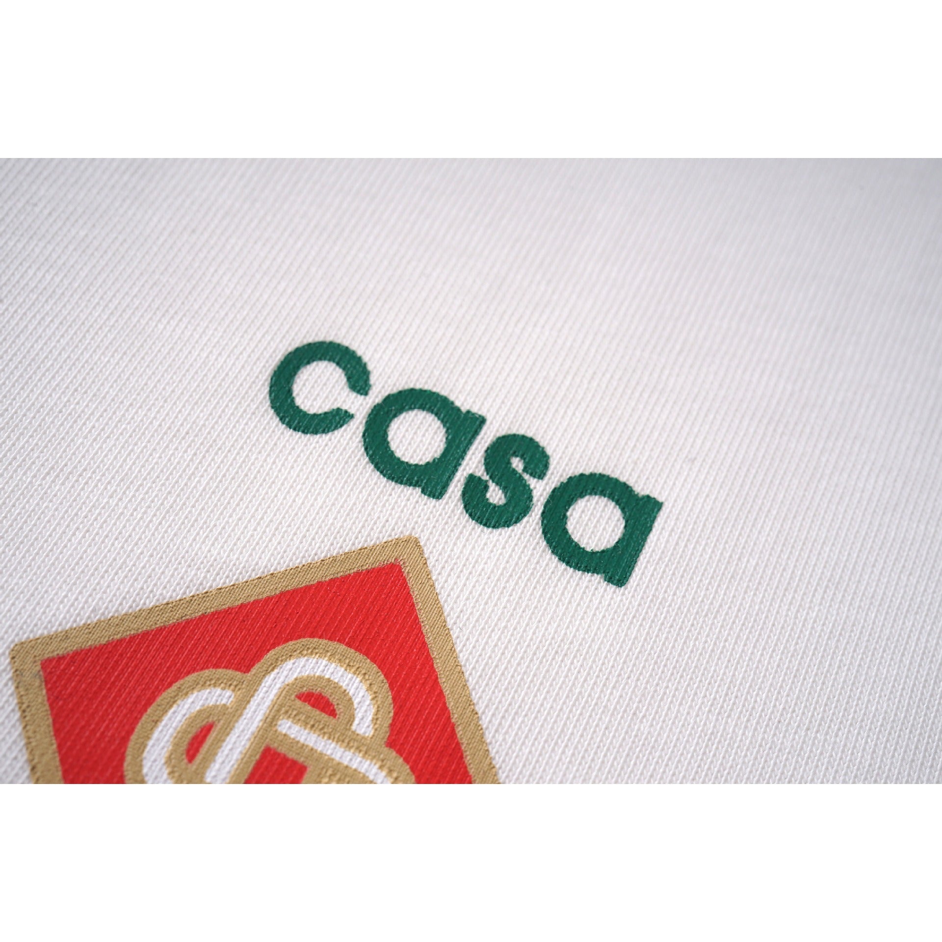 Casablanca T Shirts Summer Simple Print Loose Short Sleeves