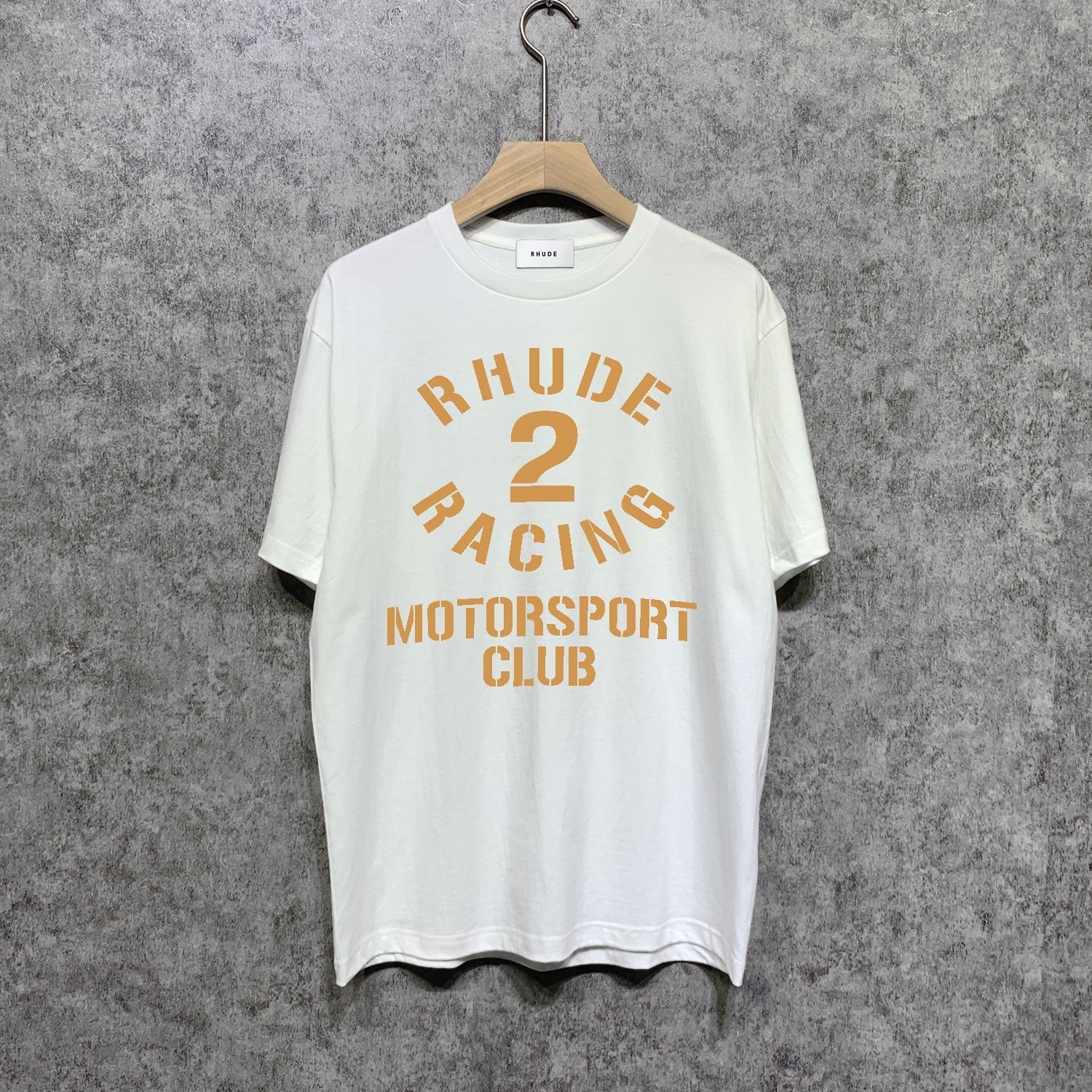 Rhude T Shirts Printed Trendy Pure Cotton