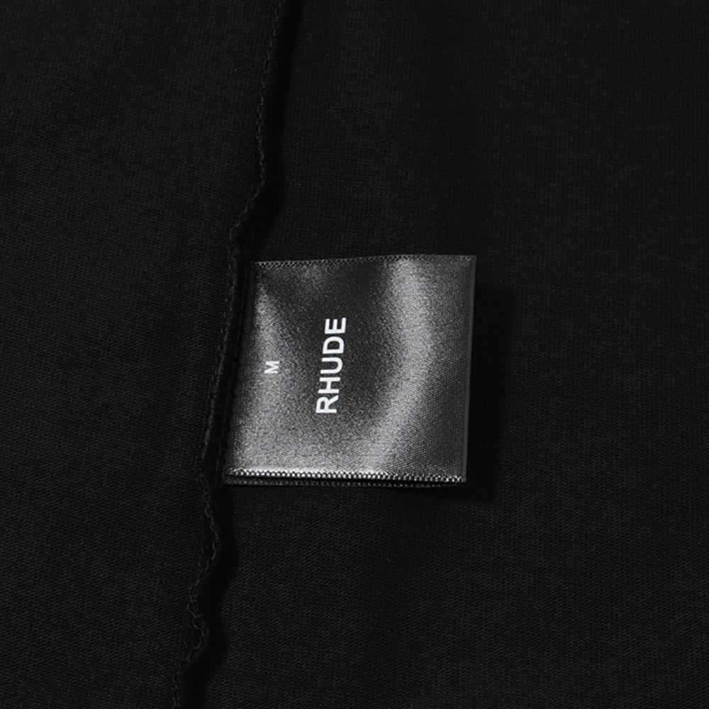 Rhude T Shirt Sunset Design Letter Print Short Sleeve T-Shirt