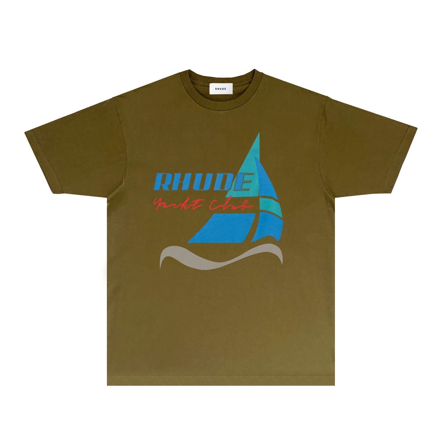 Rhude T Shirts Printed Trendy Pure Cotton