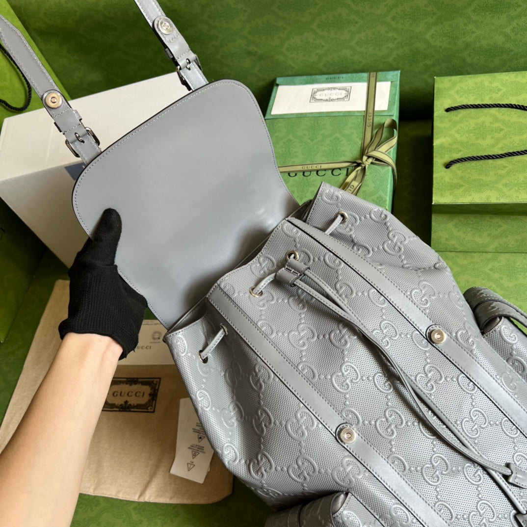 ＧＣＣＩGG EMBOSSED BACKPACK