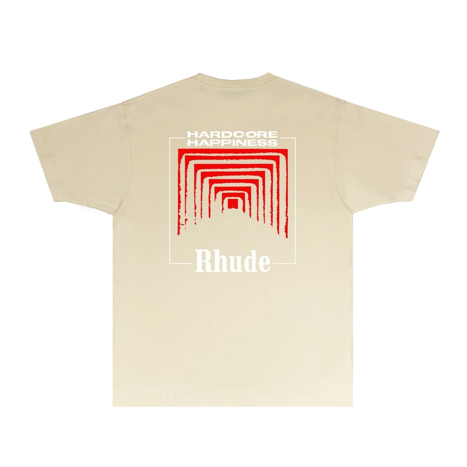 Rhude T Shirts Printed Trendy Pure Cotton