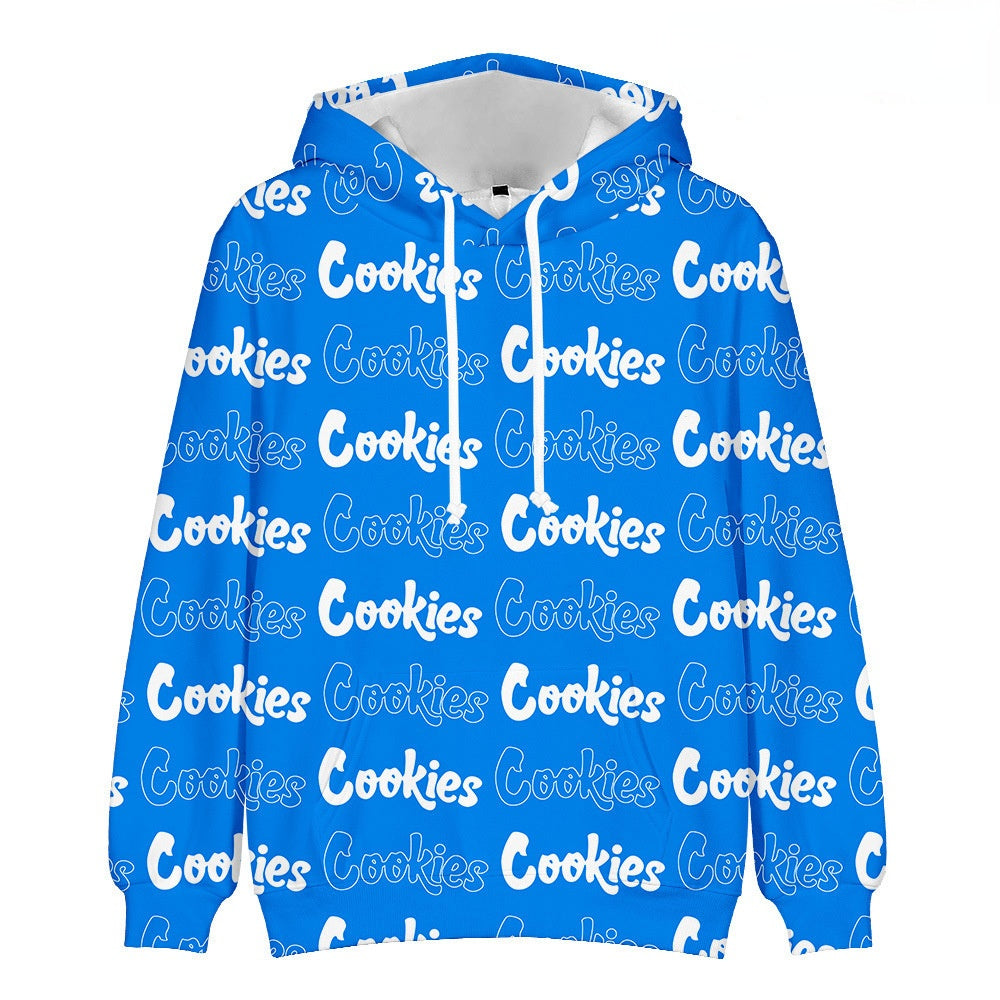 Cookies Hoodie Digital Printing Pullover Hoodie
