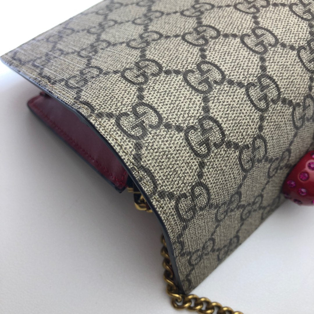 ＧＣＣＩGUCCISSIMA CHERRY CHAIN MINI SHOULDER BAG
