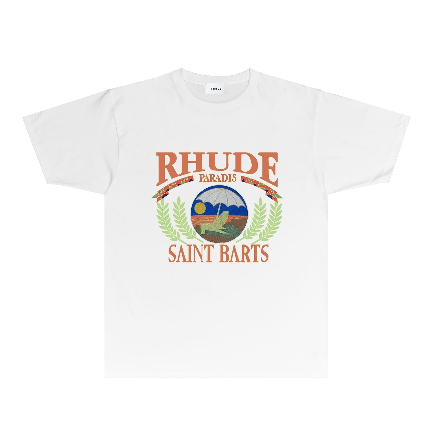 Rhude T Shirts Printed Trendy Pure Cotton