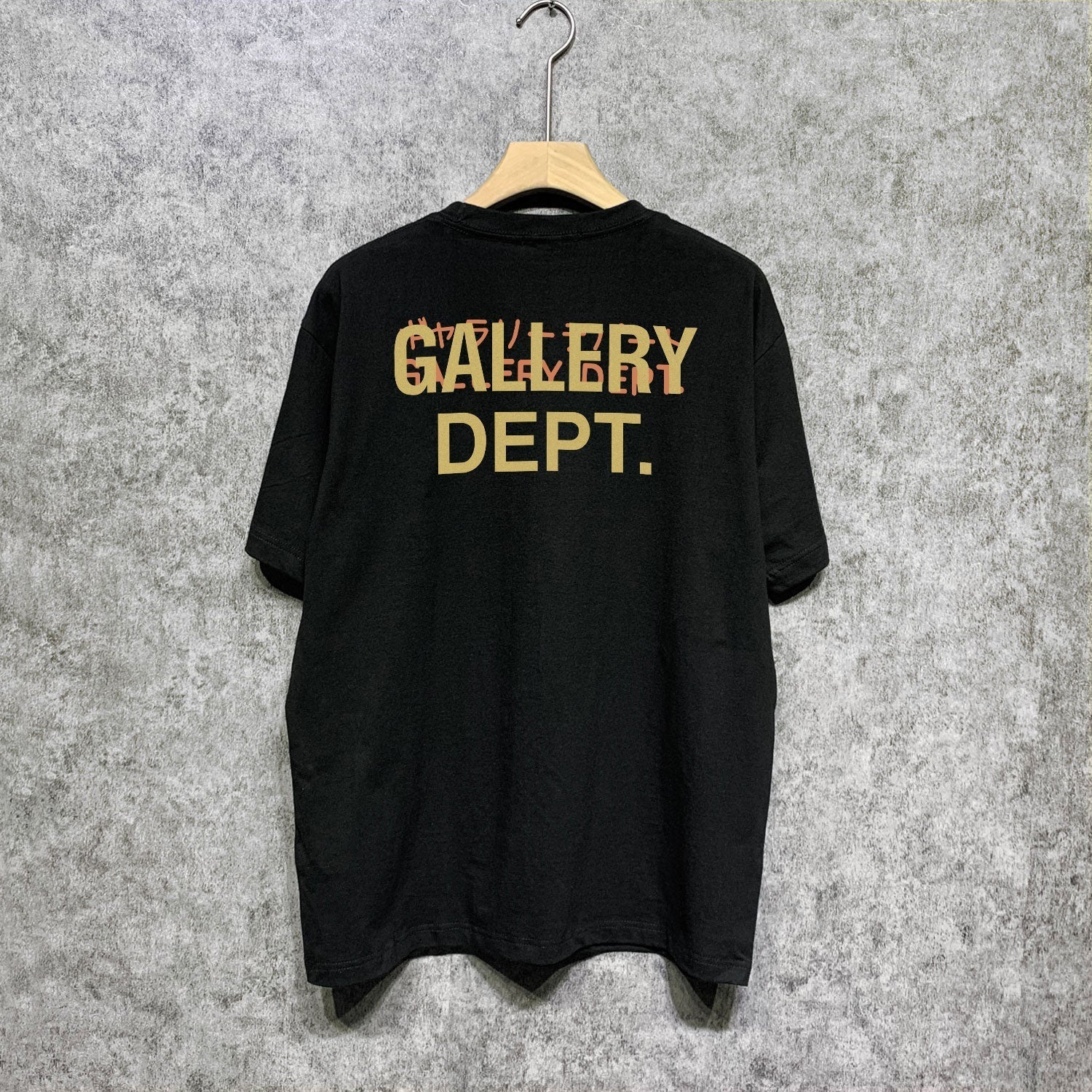 Gallery Dept T Shirt Retro Printed Loose Short-Sleeved Shirt