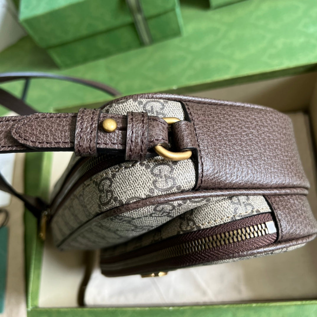 ＧＣＣＩOPHIDIA GG MINI BAG BROWN