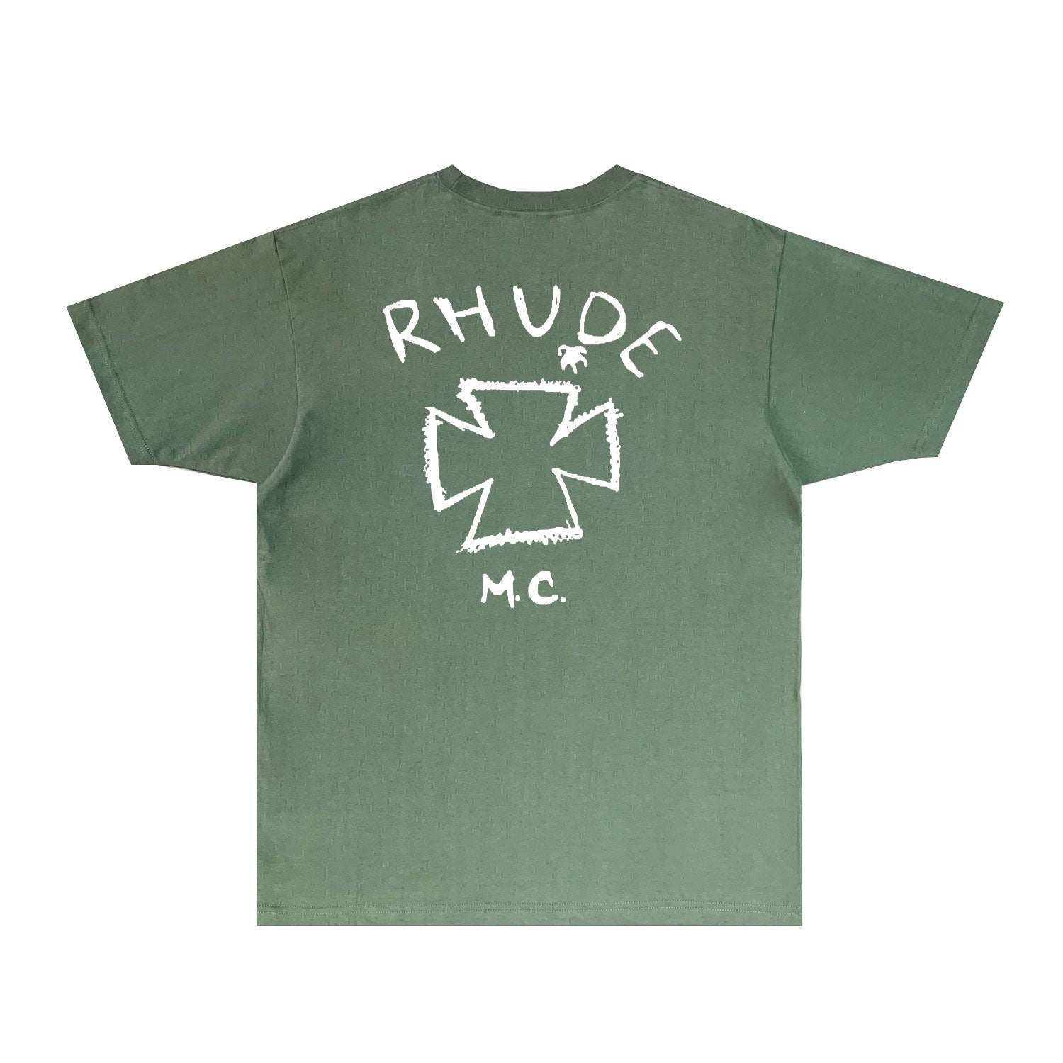 Rhude T Shirts Printed Trendy Pure Cotton