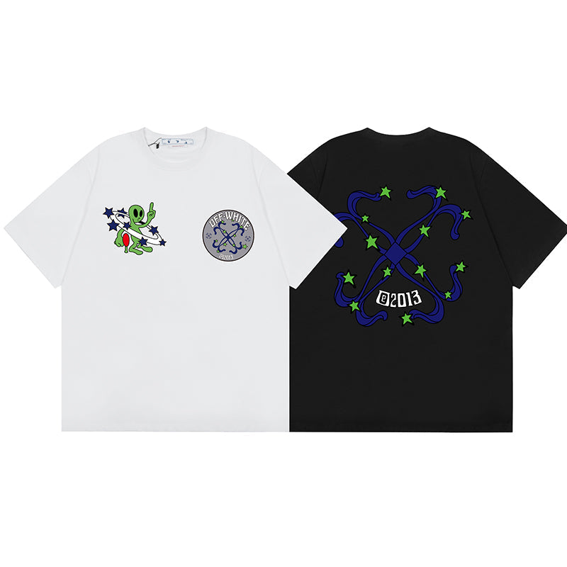 Off White T Shirts Direct Printing Pattern