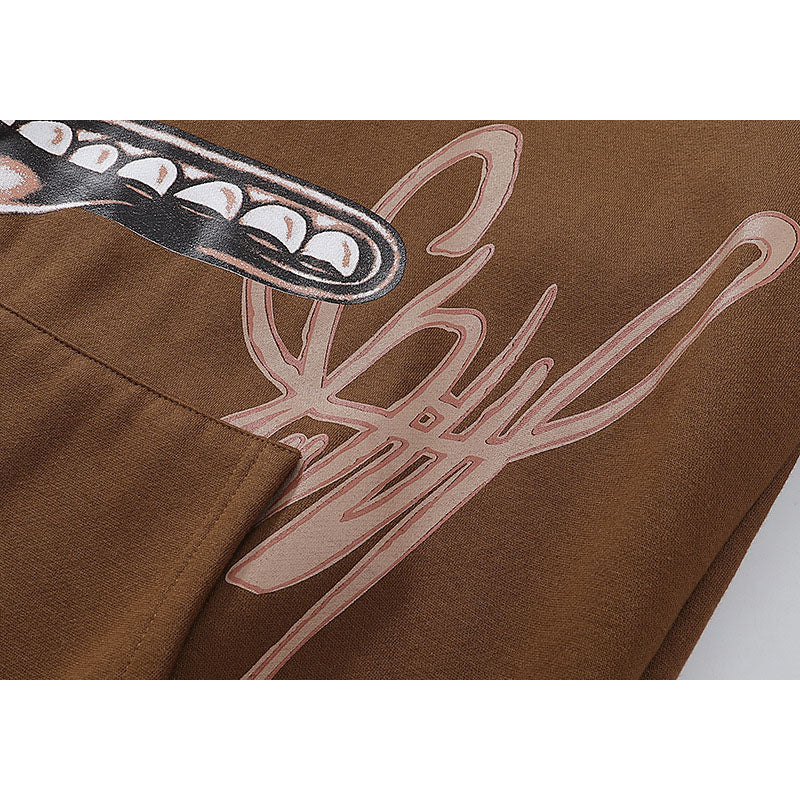 Kanye West Sunday Service Hoodie Aw Grin-Hoodie Loose Men'S And Women'S Hoodies