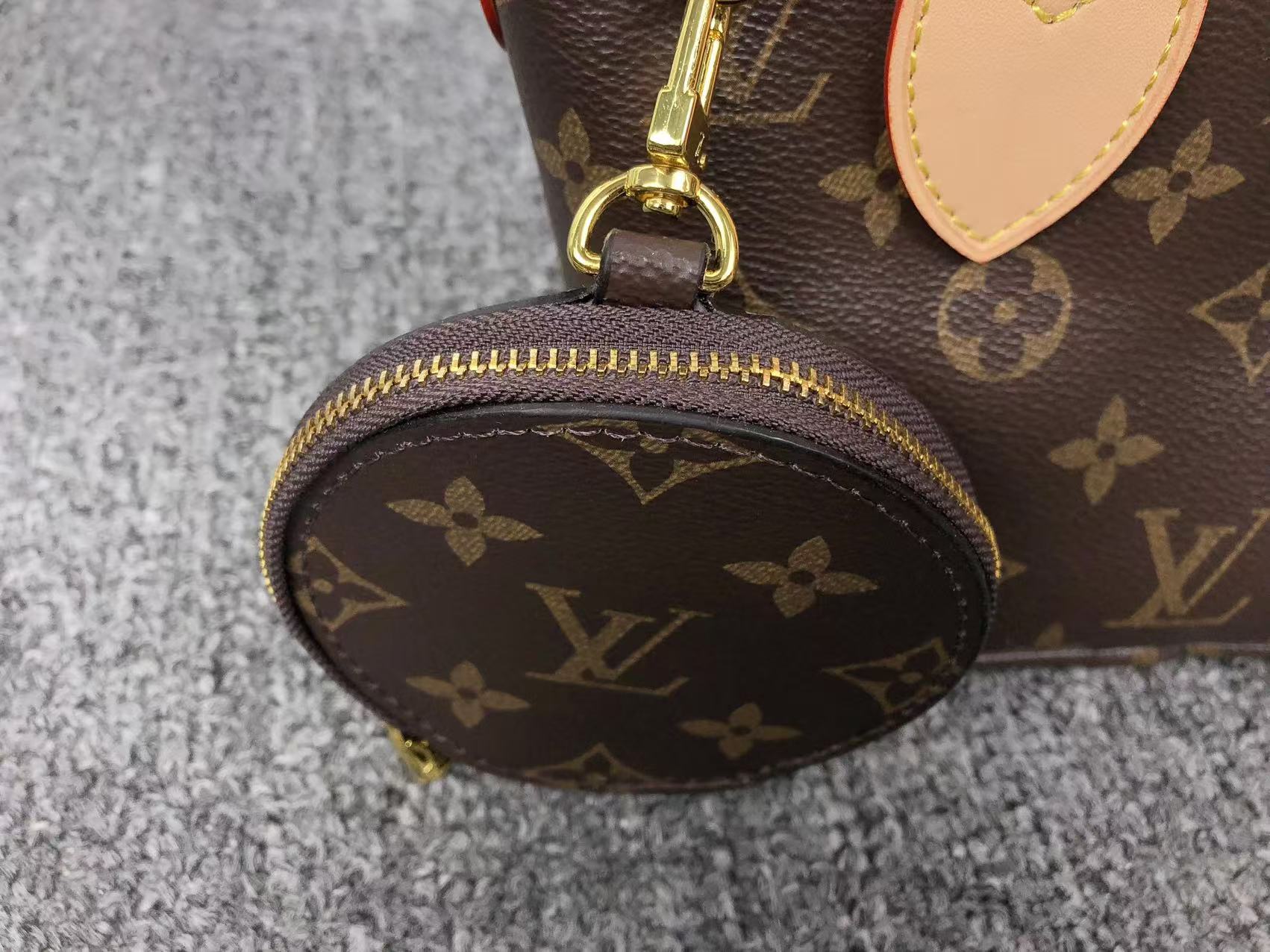 ＬＳ ＶＴＴＯＮ NEVERFULL BB HANDBAG BROWN