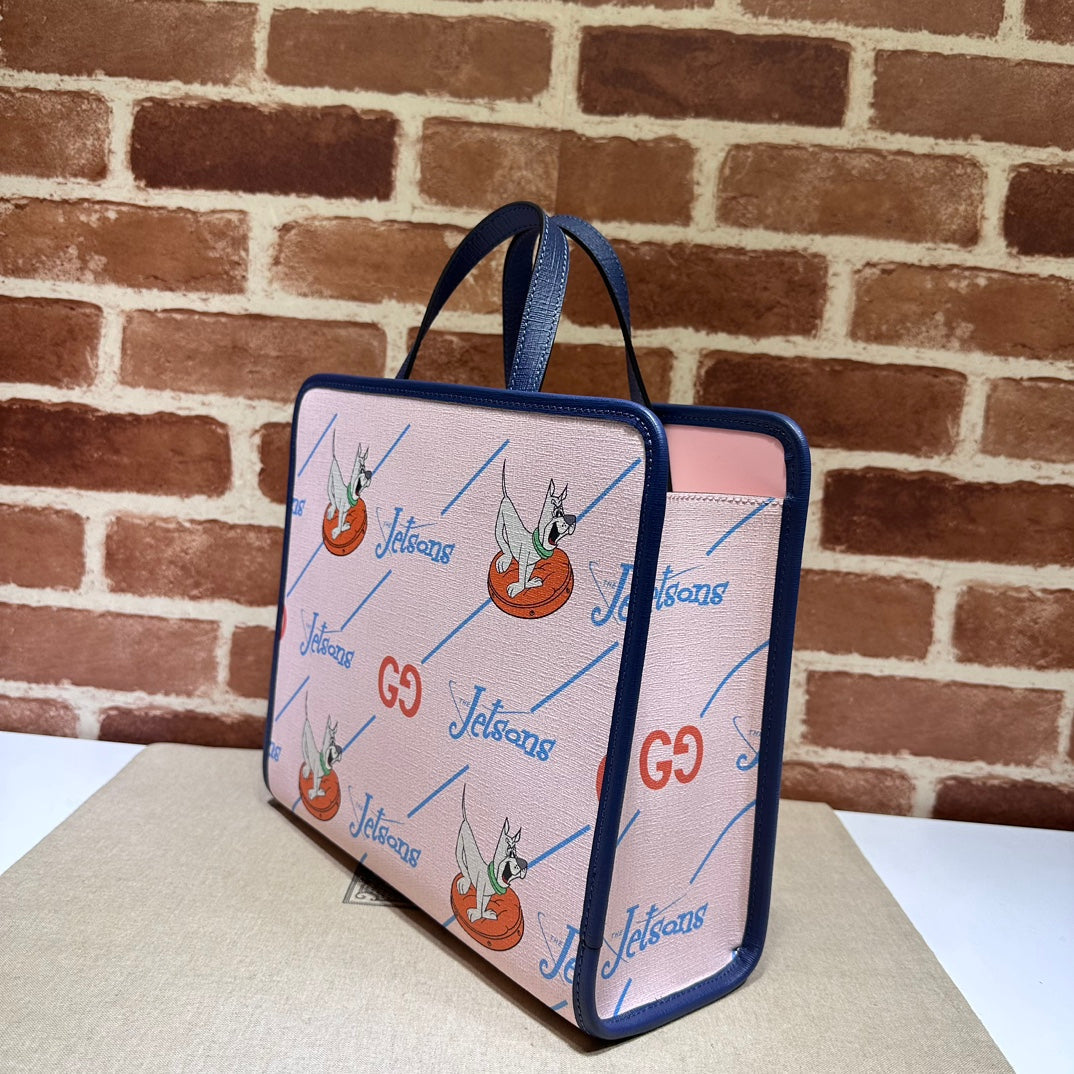 ＧＣＣＩKIDS X J E T S O N S ALL-OVER PRINTED TOTE BAG