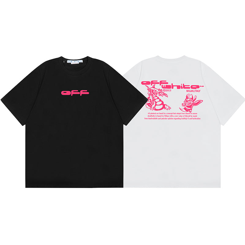 Off White T Shirts Direct Printing Pattern