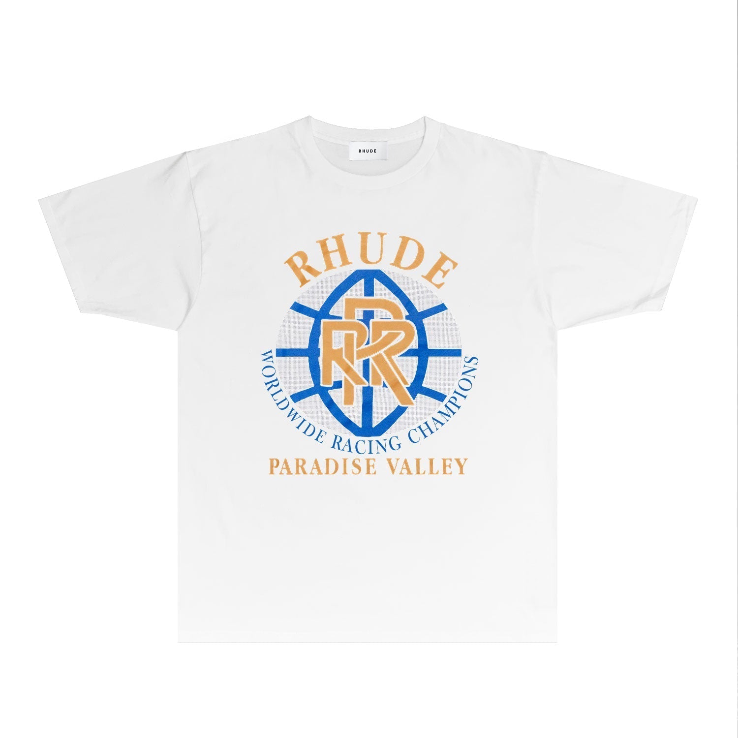 Rhude T Shirts Printed Trendy Pure Cotton