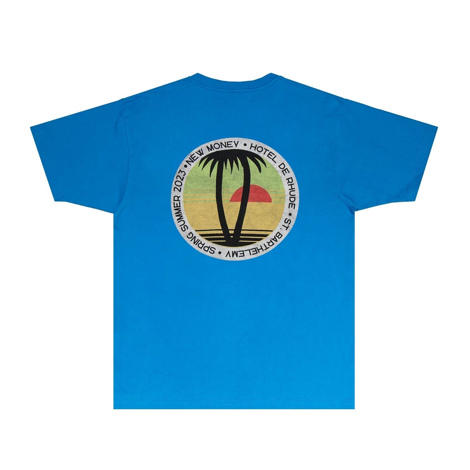 Rhude T Shirts Printed Trendy Pure Cotton