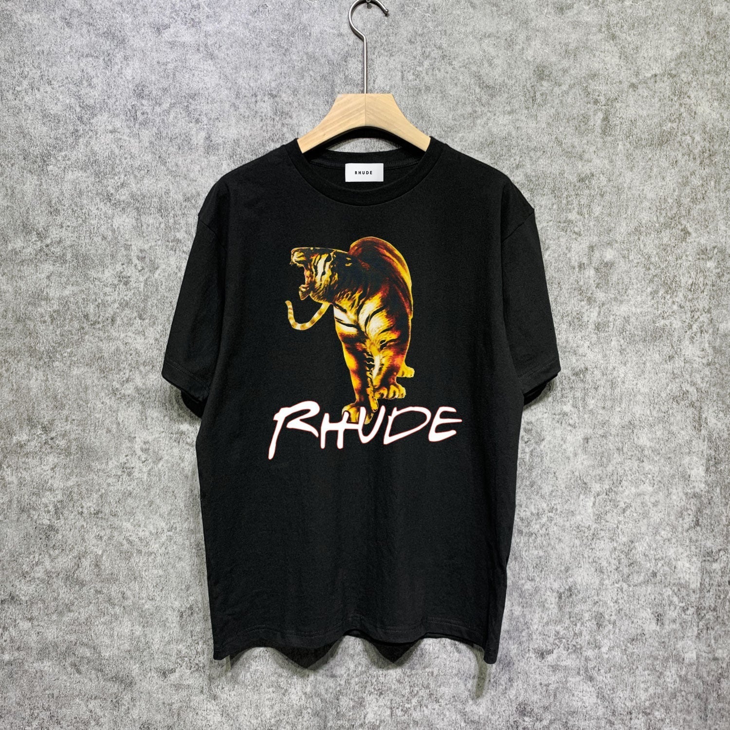 Rhude T Shirts Printed Trendy Pure Cotton