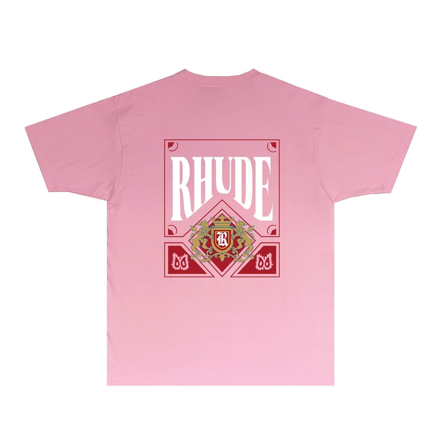 Rhude T Shirts Printed Trendy Pure Cotton