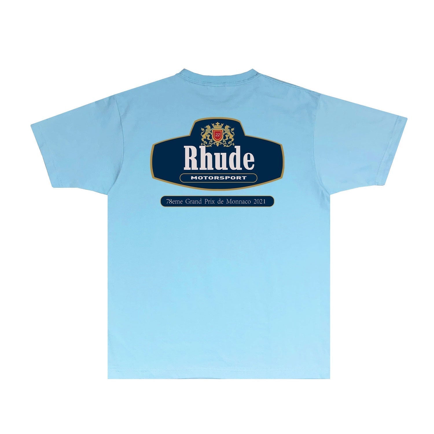 Rhude T Shirts Printed Trendy Pure Cotton
