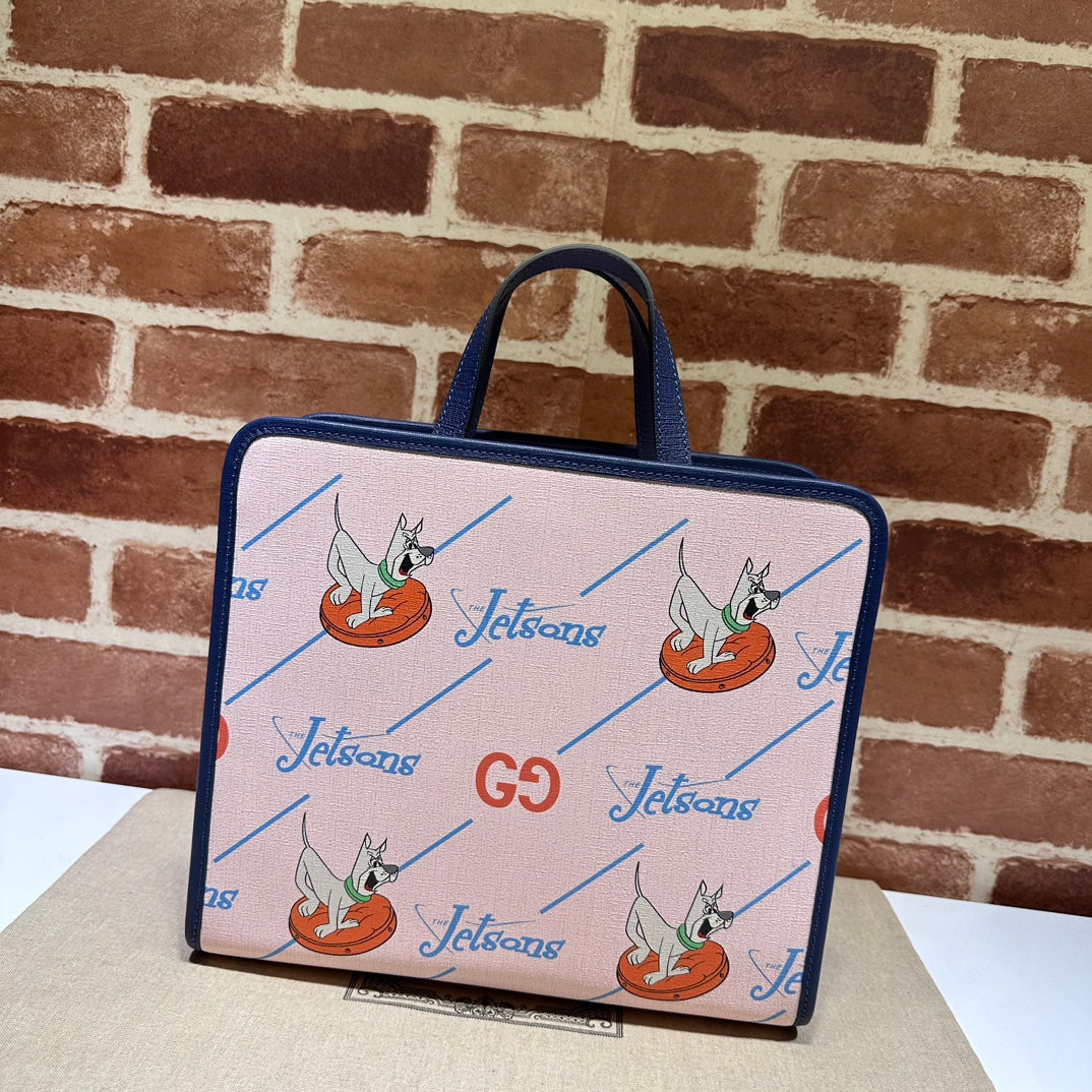 ＧＣＣＩKIDS X J E T S O N S ALL-OVER PRINTED TOTE BAG