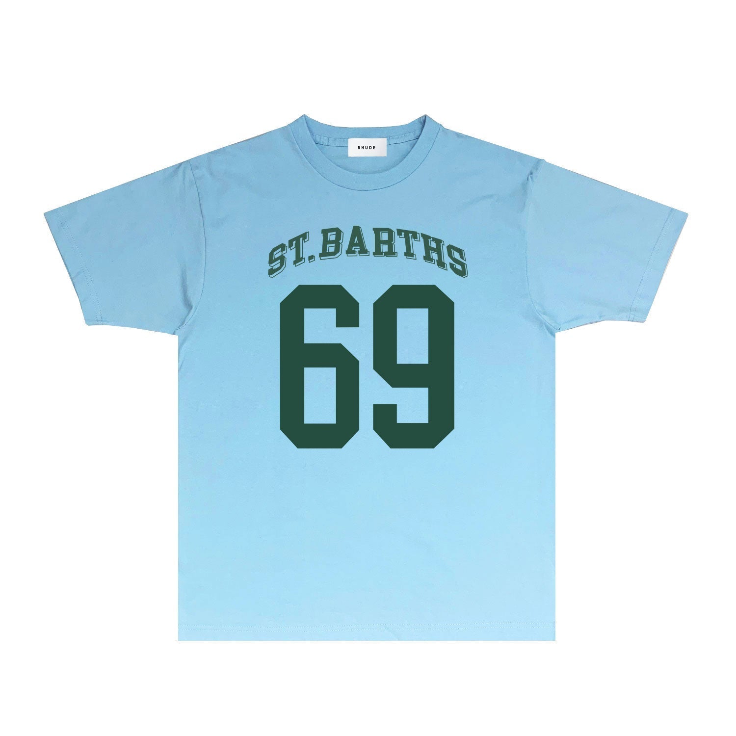 Rhude T Shirts Printed Trendy Pure Cotton