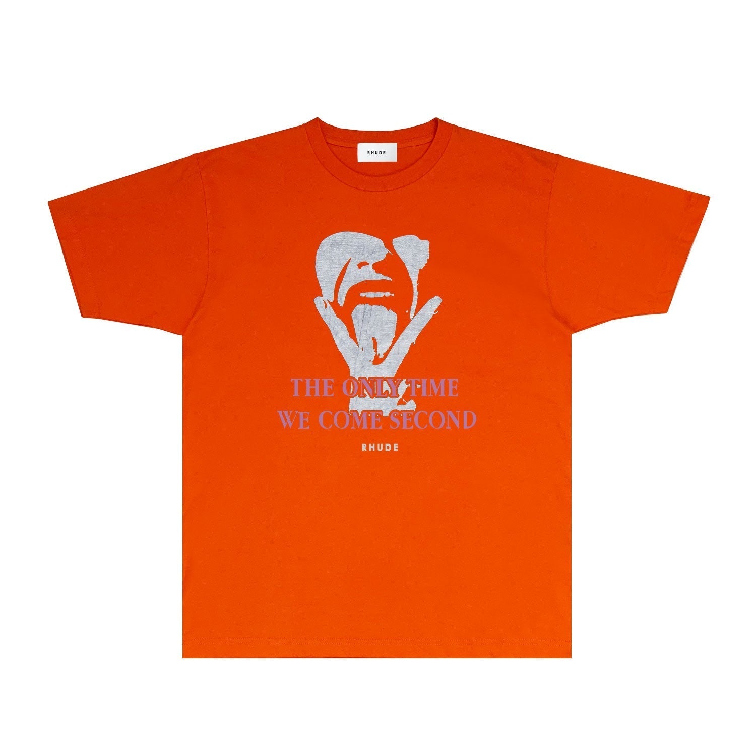 Rhude T Shirts Printed Trendy Pure Cotton