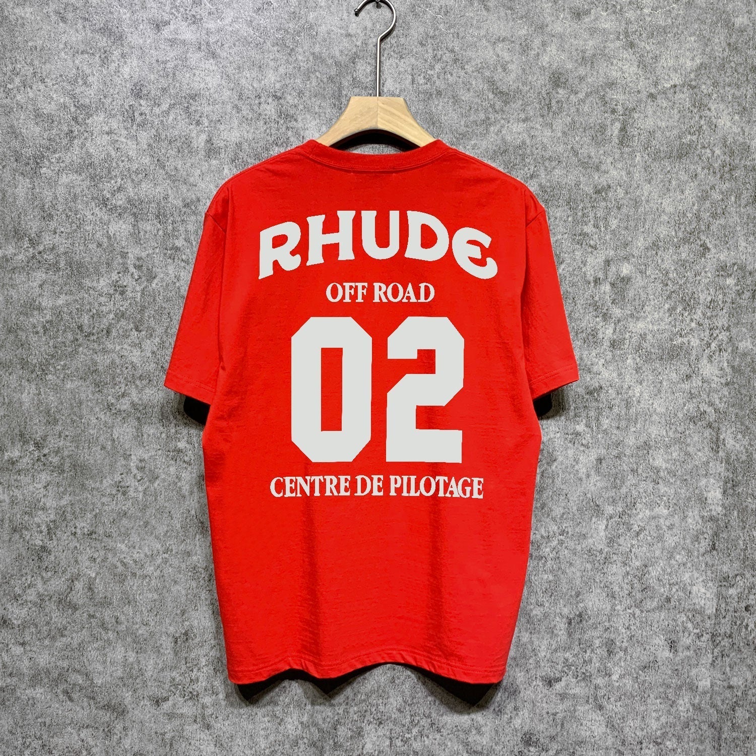 Rhude T Shirts Printed Trendy Pure Cotton