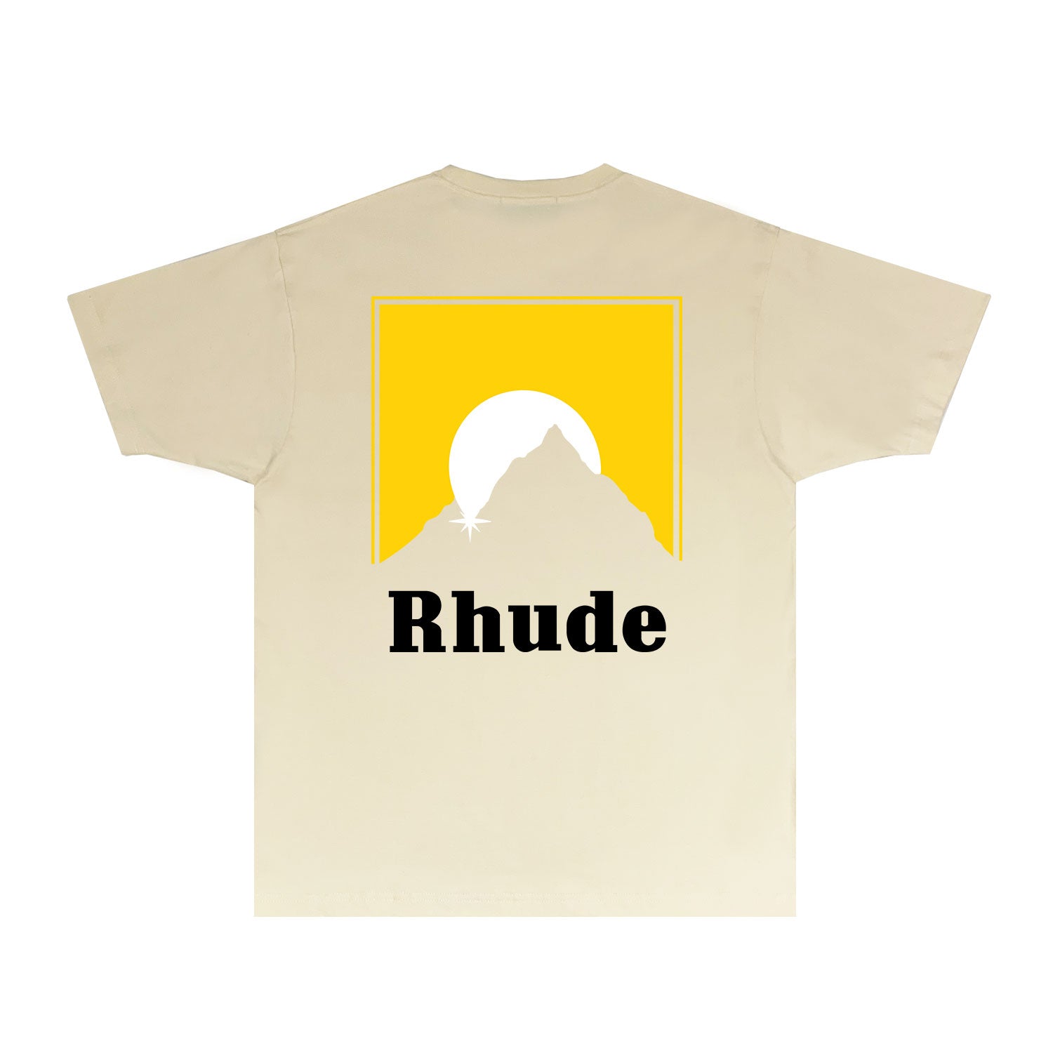 Rhude T Shirts Printed Trendy Pure Cotton