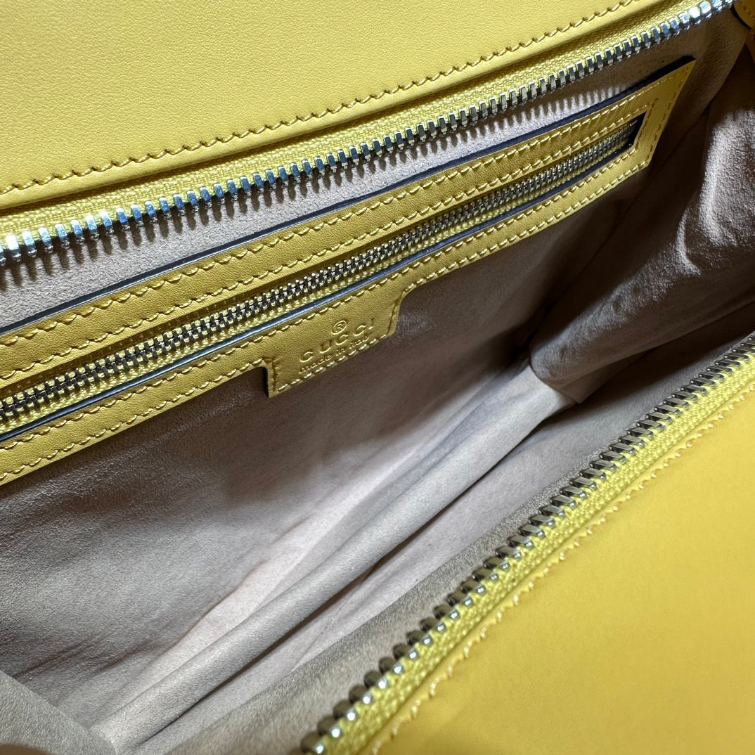 ＧＣＣＩPETITE GG SMALL TOTE BAG YELLOW