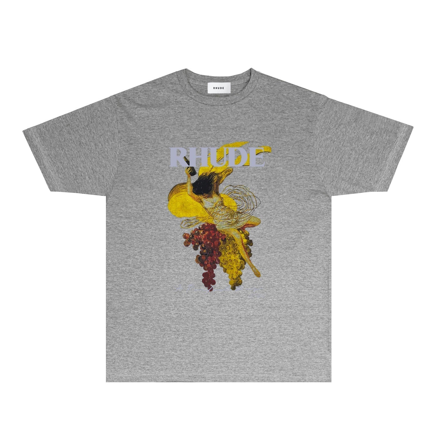 Rhude T Shirts Printed Trendy Pure Cotton
