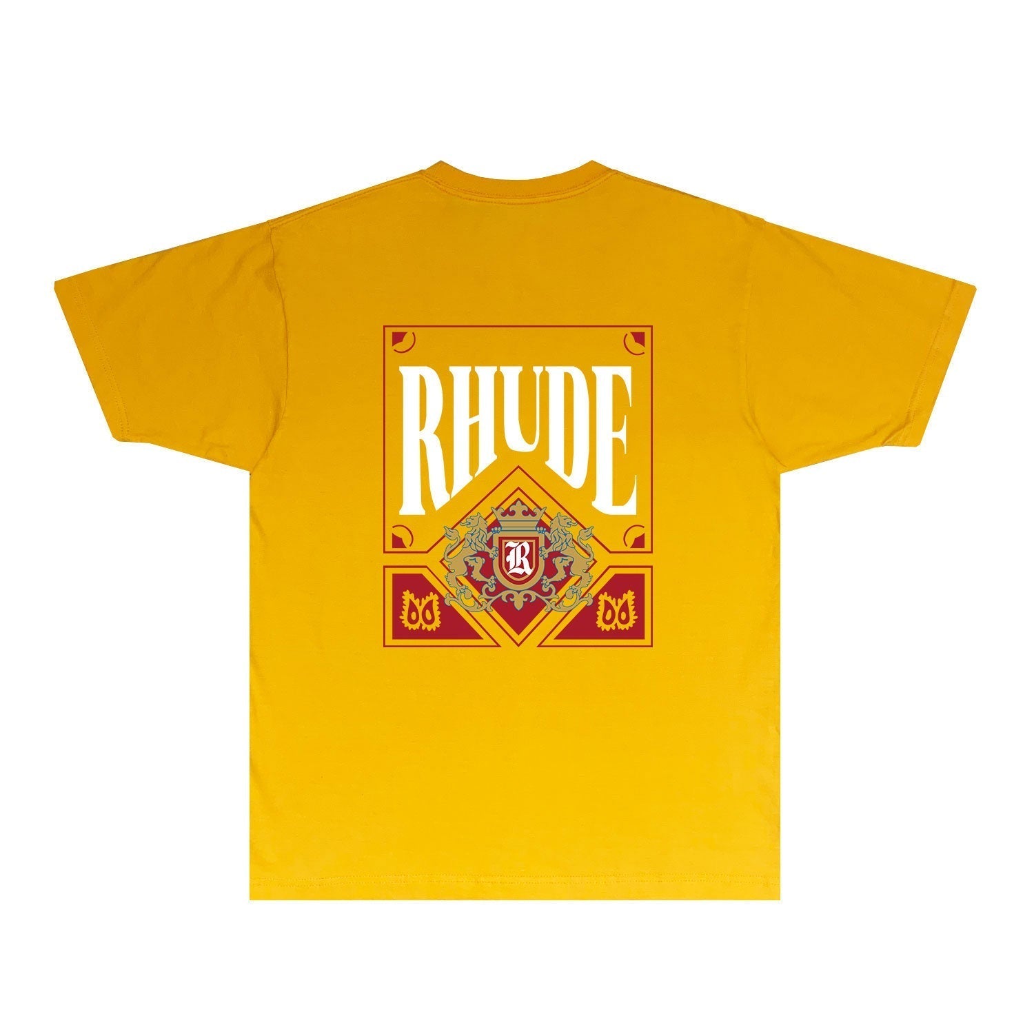 Rhude T Shirts Printed Trendy Pure Cotton
