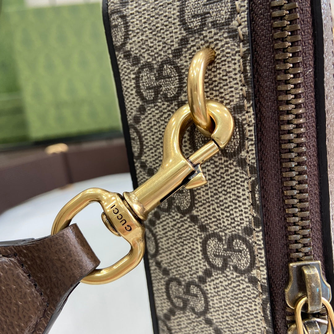 ＧＣＣＩOPHIDIA SMALL SHOULDER BAG BROWN