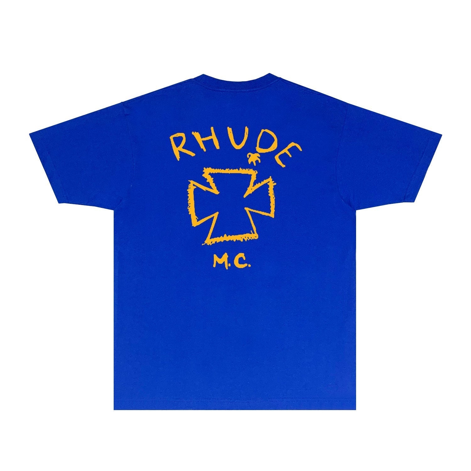Rhude T Shirts Printed Trendy Pure Cotton