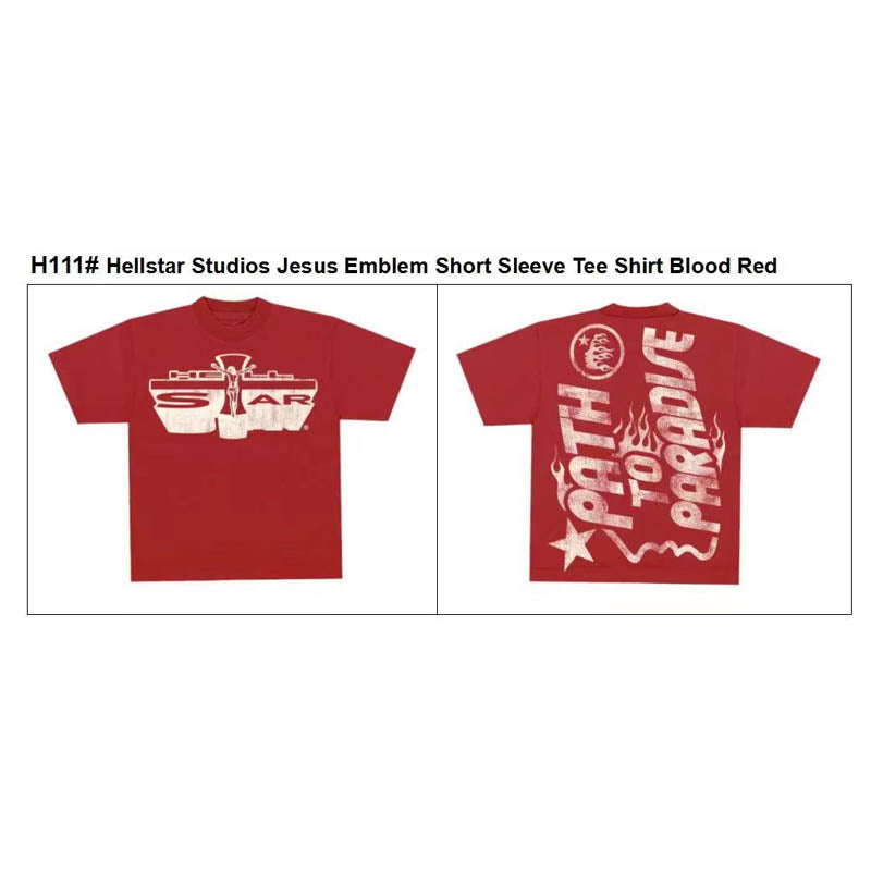 Hellstar T Shirt Print Loose