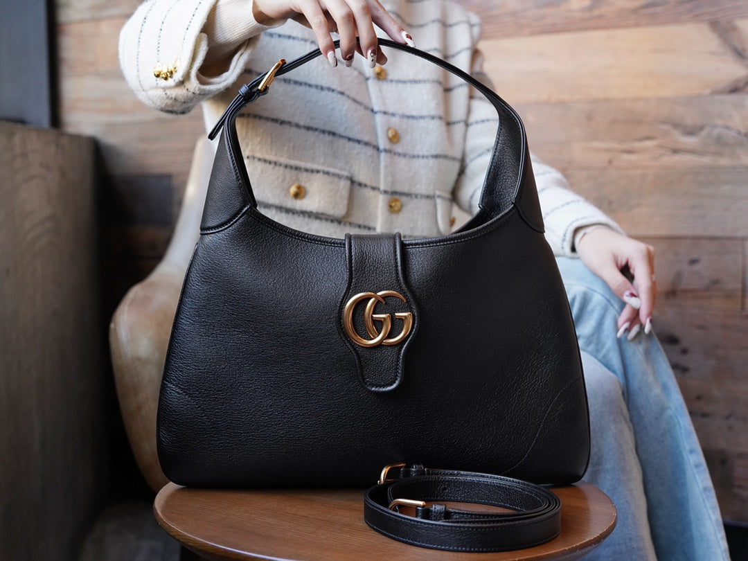 ＧＣＣＩAPHRODITE MEDIUM SHOULDER BAG BLACK